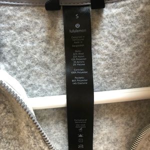 Lululemon Tundra Trek 1/2 zip
